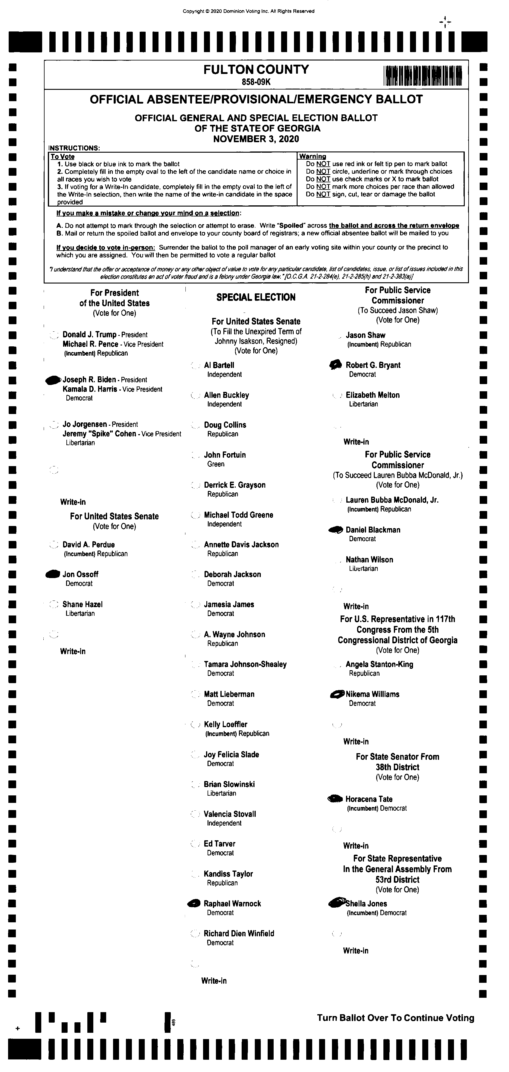 Source Ballot